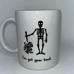 Skeleton mug I’ve got your back 10 oz